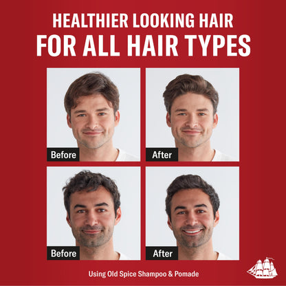 Old Spice Swagger 2-in-1 Shampoo and Conditioner Set for Men, Cedarwood Lime Scent, Get Up To 80% Fuller-Looking Hair, Barbershop Quality, 29.2 Fl Oz Each, 2 Pack