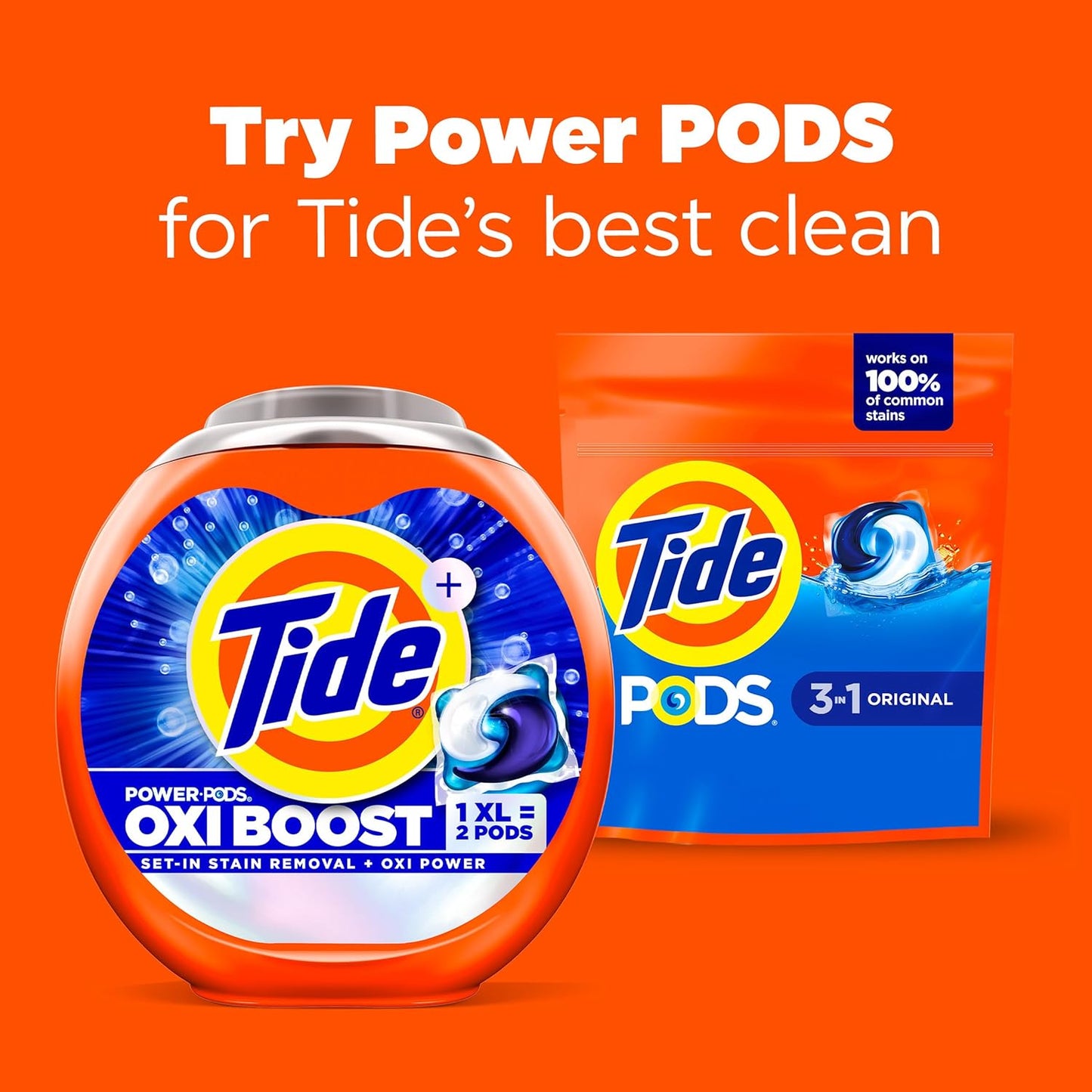 Tide Pods,Liquid Detergent, Original Scent, 16 count