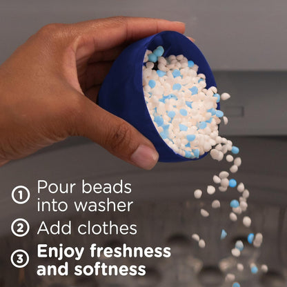 Downy Comfy Cozy In-Wash Laundry Scent Booster Beads, Meadow Rain Scent, 25.6 oz, Softness and Freshness