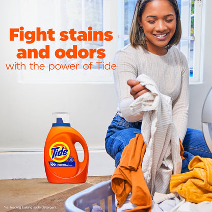 Tide Liquid Laundry Detergent, Original, 64 loads, 84 fl oz