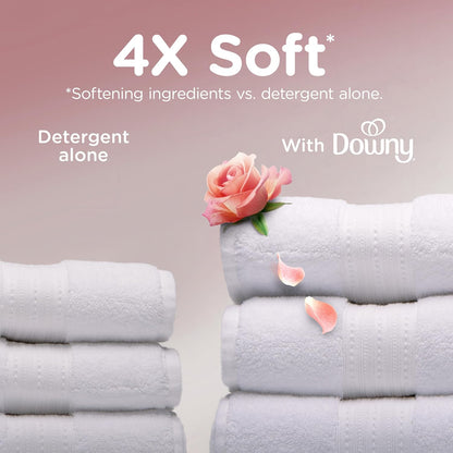 Downy Ultra Soft Fabric Softener Liquid, Bliss, Sparkling Amber and Rose, 93 fl oz, 138 Loads