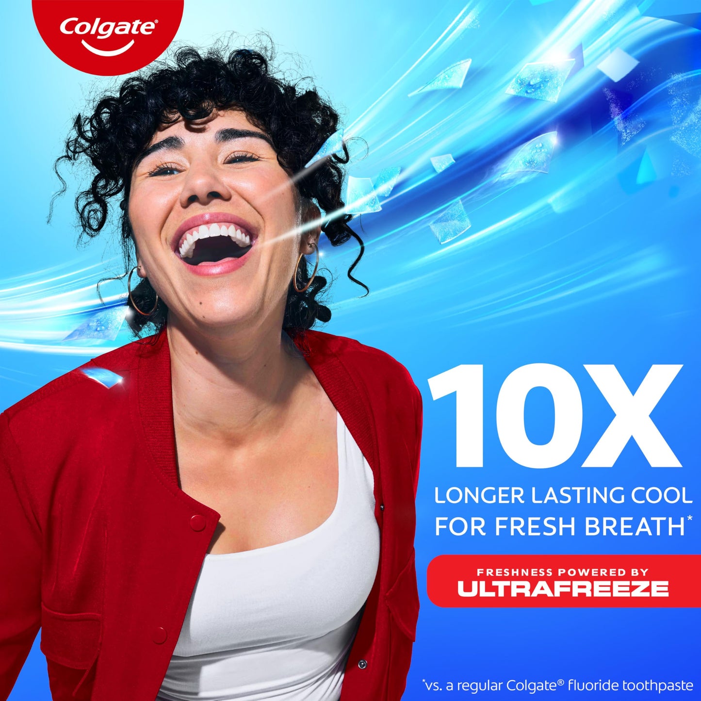 Colgate Max Fresh Whitening Toothpaste with Mini Strips, Clean Mint Toothpaste for Bad Breath, Helps Fight Cavities, Whitens Teeth, and Freshens Breath, 6.3 Ounce (Pack of 4)