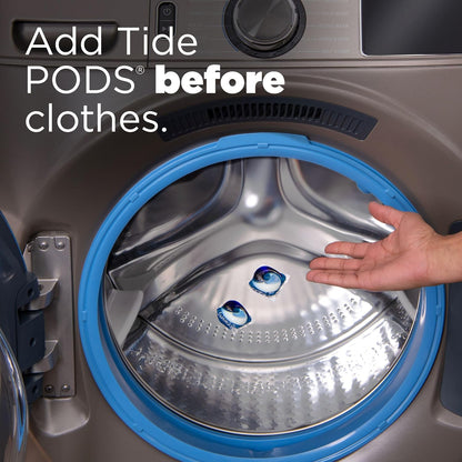 Tide PODS Liquid Laundry Detergent Soap Pacs HE Compatible 76 Count Powerful 3-in-1 Clean in one Step Clean Breeze Scent