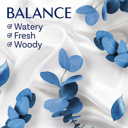 Downy Infusions In-Wash Laundry Scent Booster Beads, BALANCE, Crisp Rain and Blue Eucalyptus Scent, 30.1 oz