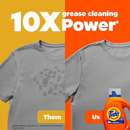 Tide Liquid Laundry Detergent, Original, 64 loads, 84 fl oz