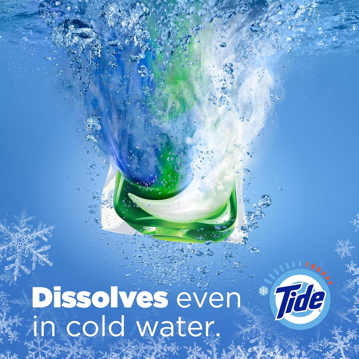 Tide PODS Liquid Laundry Detergent Soap Pacs HE Compatible 76 Count Powerful 3-in-1 Clean in one Step Clean Breeze Scent