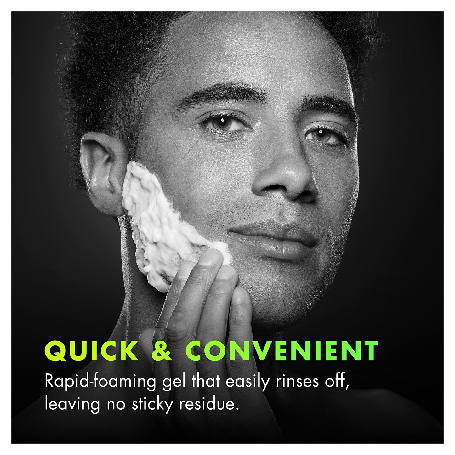 GilletteLabs Rapid Foaming Shave Gel for Men, 7oz (Pack of 2)