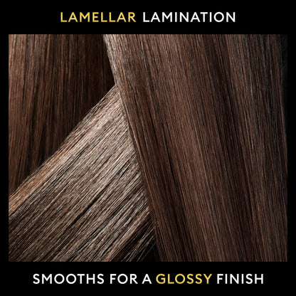 TRESemmé Lamellar Gloss Shampoo, Conditioner and Shine Spray for Brilliant Gloss & Sleek Finish Ultimate Shine with Heat Protection, 3 pack